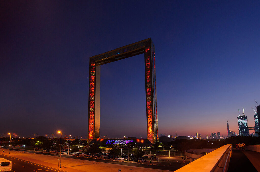 Dubai frame