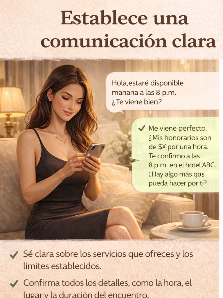 Establece una comunicacion clara