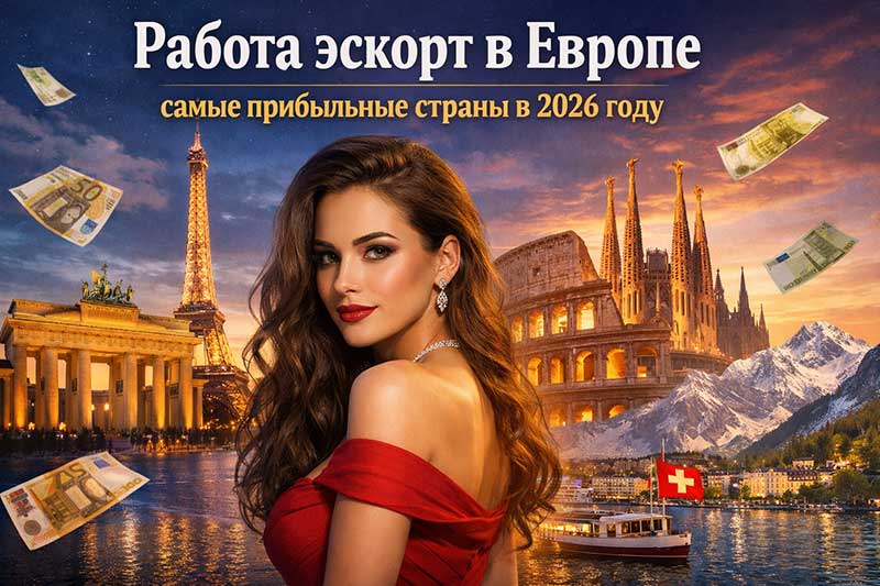 Работа эскорт в Европе