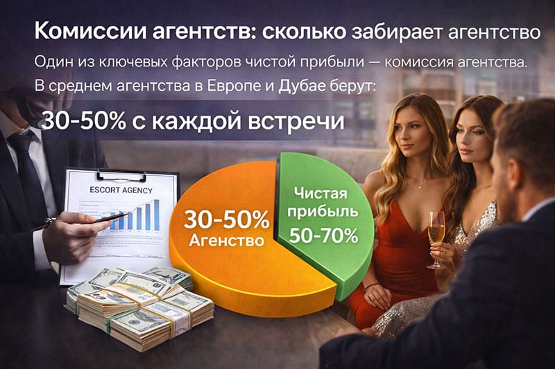 Комиссии агентств